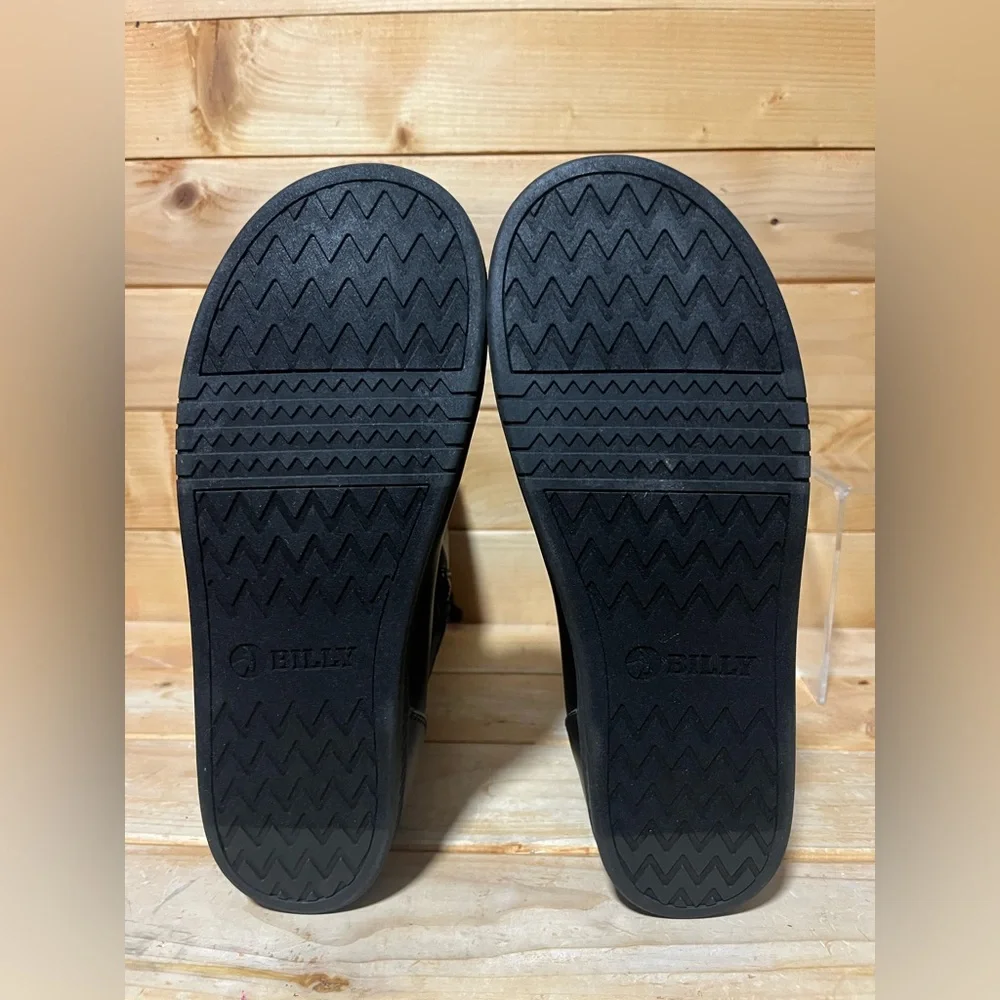 New BillyFootwear Dual Zipper High Rain Boots - Black - Multiple sizes - Picture 5 of 13